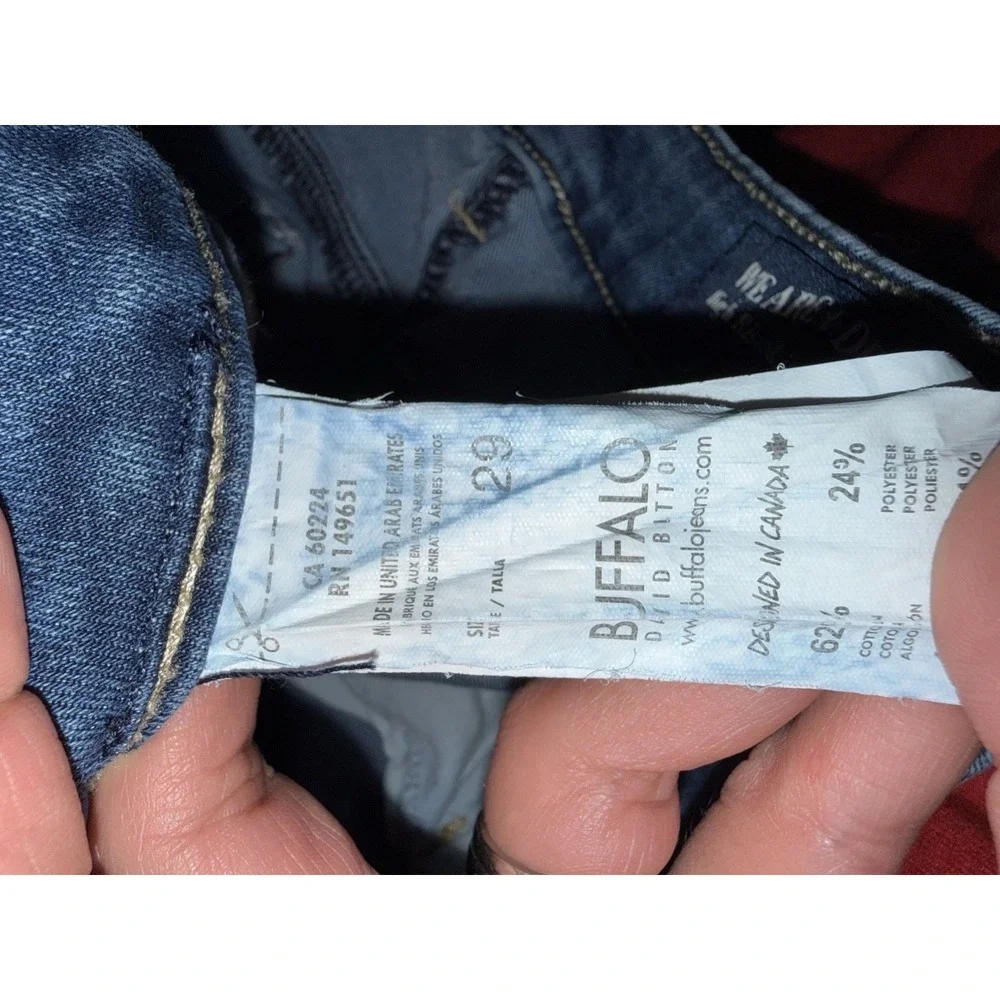 Buffalo David Bitton Skylar High-Rise Skinny‎ Womens Size 29 Stretch Denim Jeans